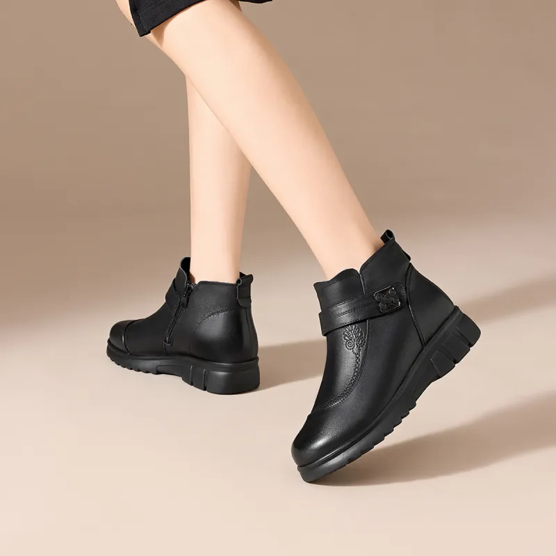 Ritai Ankle Boots Women's Black-4