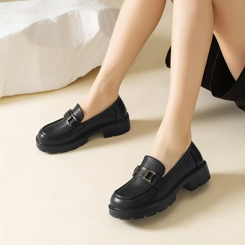 Ritai RITAI Loafers Women's Black-4