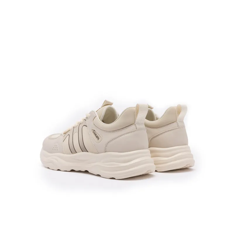Ritai Slip Resistant Low Top Casual Shoes Women's Ecru-1