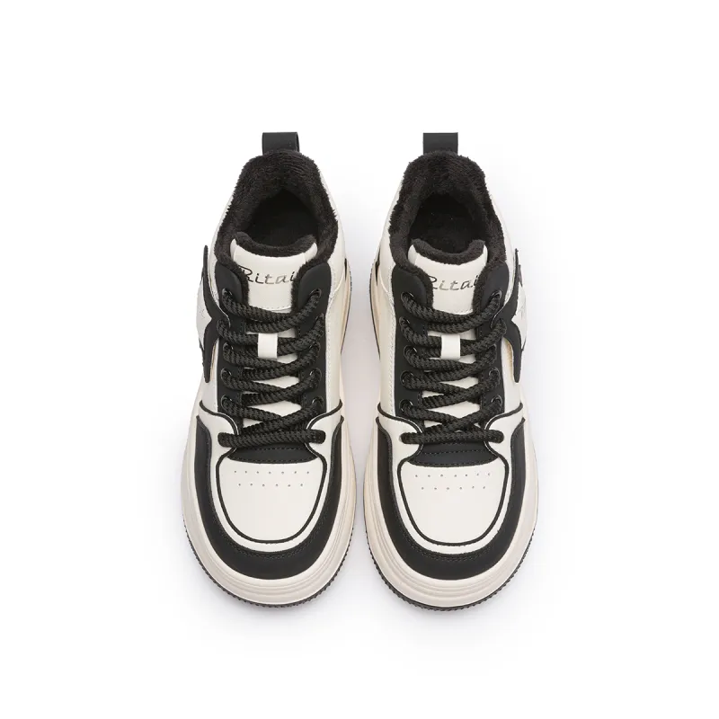 Ritai Skateboard Shoes Women's High Top-8