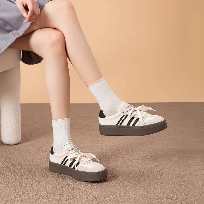 Ritai Low Top Skateboard Shoes Women's-5