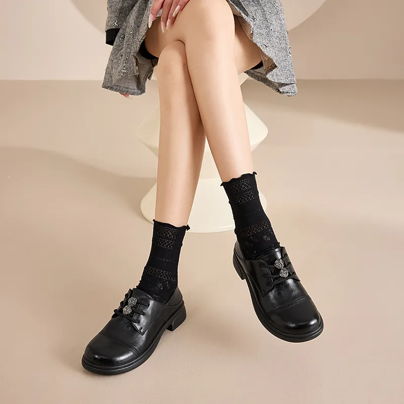 Ritai Loafers Women's Black-5