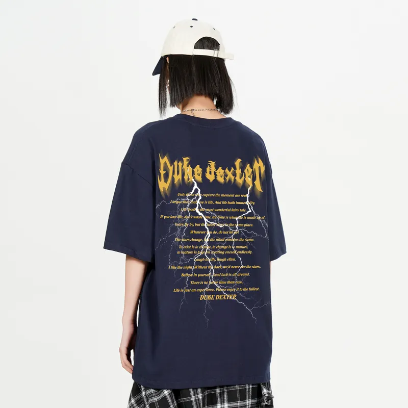 DUKE+DEXTER T Shirt Unisex Navy Blue-2