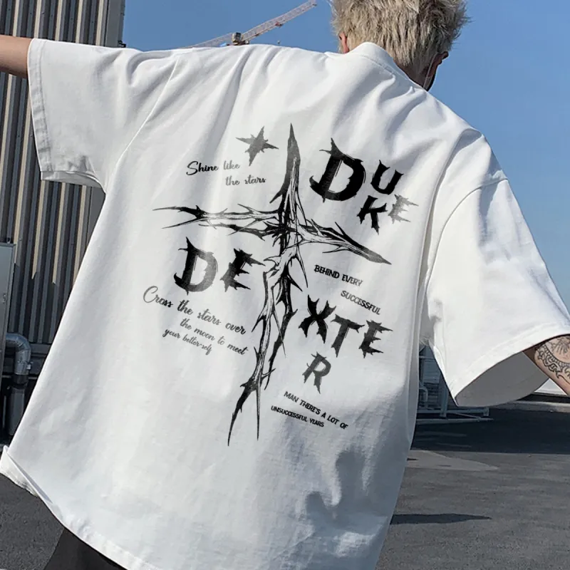 DUKE+DEXTER T-Shirt Unisex White-3