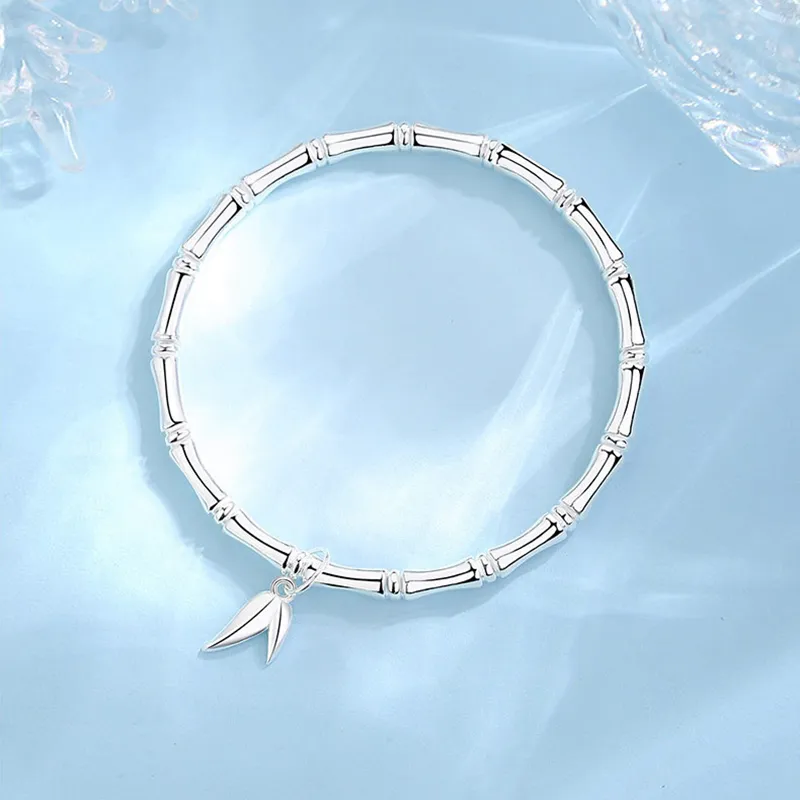 LIPSW 999 Fine Silver Bangles Women's-2