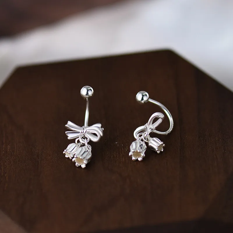 LIPSW 999 Fine Silver Earrings Women's-2