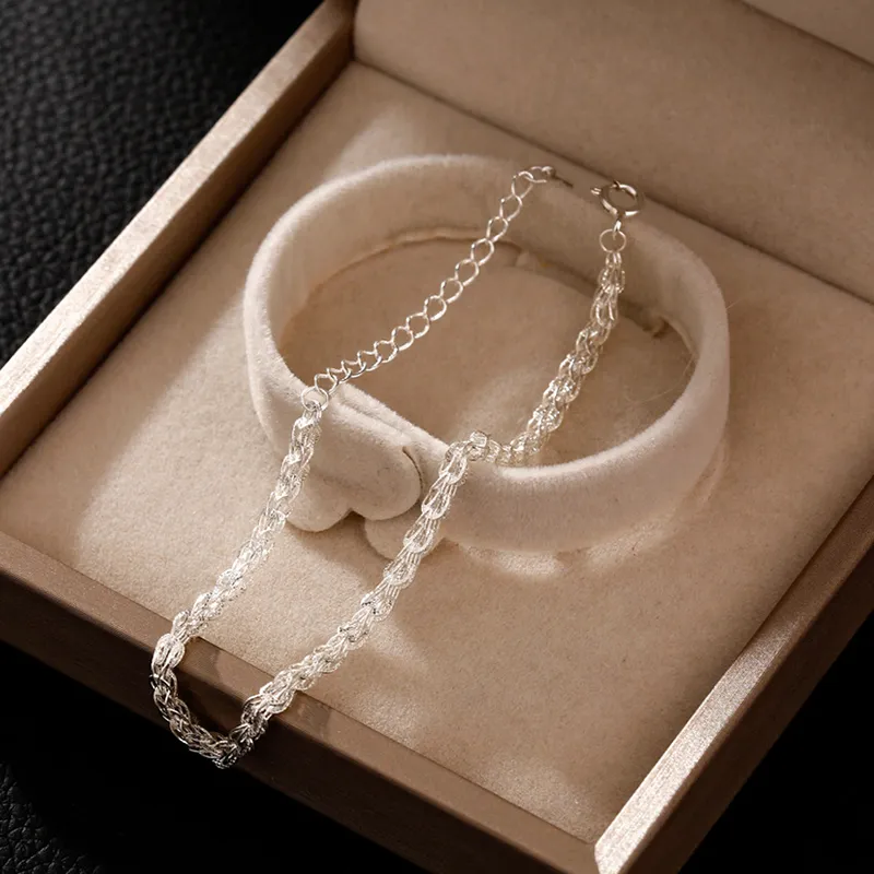LIPSW S925 Silver Bracelets Women's-2