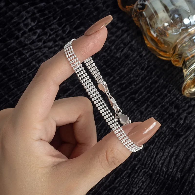 LIPSW S925 Silver Bracelets Women's-2