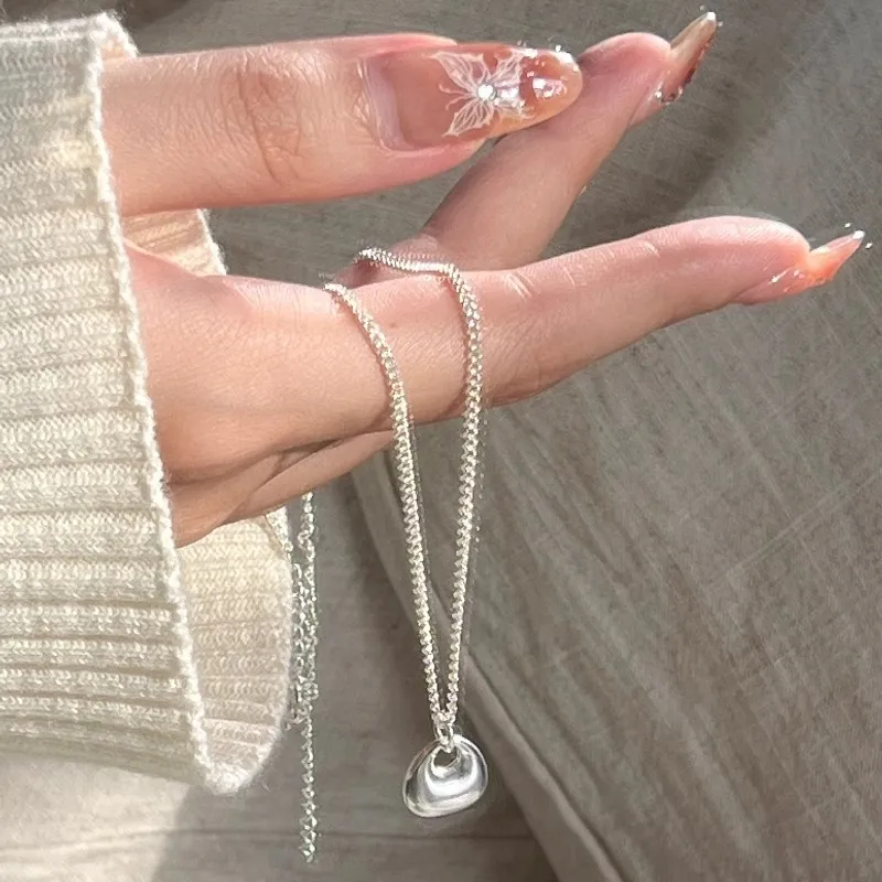 LIPSW 999 Fine Silver Necklaces Women's-3
