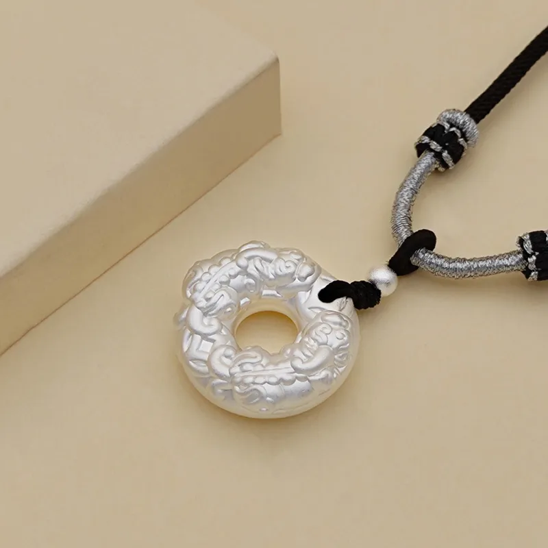 LIPSW S999 Fine Silver Necklaces Women's-4