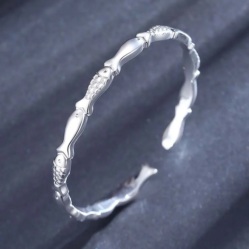 LIPSW 990 Silver Sterling Silver Bracelets Women's-3