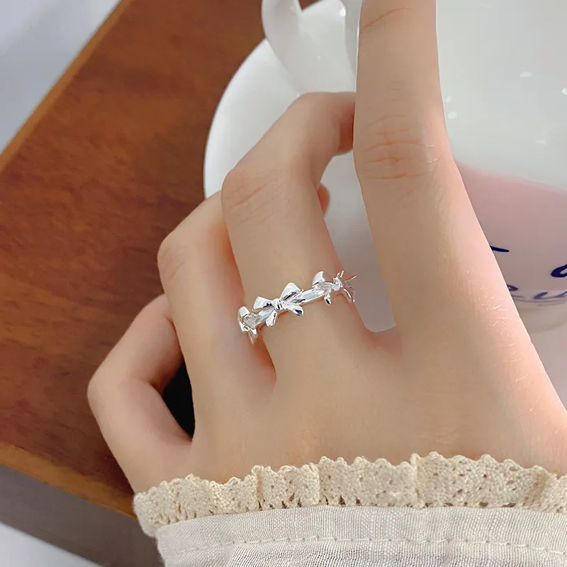 LIPSW 999 Fine Silver Rings Women's-3