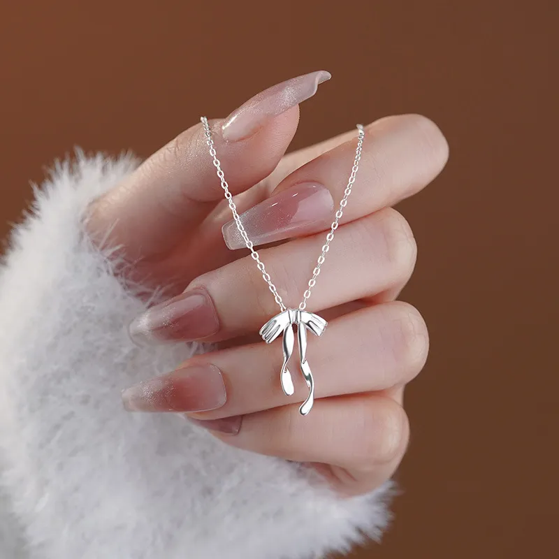 LIPSW 999 Fine Silver Necklaces Women's-3