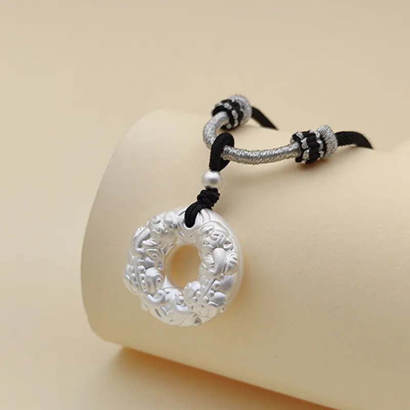 LIPSW S999 Fine Silver Necklaces Women's-2
