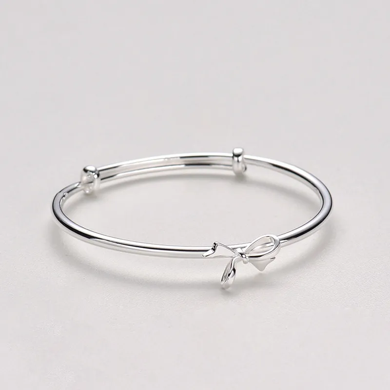 LIPSW 999 Fine Silver Bangles Women's-2