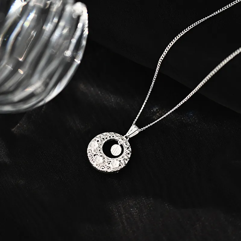LIPSW S 999 Fine Silver Sterling Silver Necklaces Women's-2