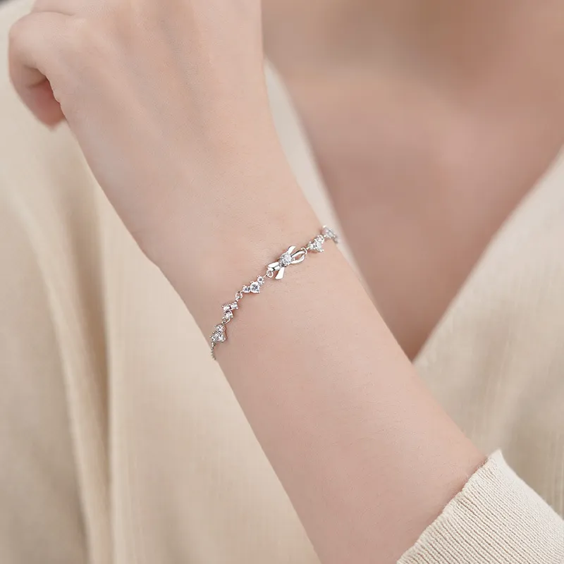 LIPSW 999 Fine Silver Bracelets Women's-4