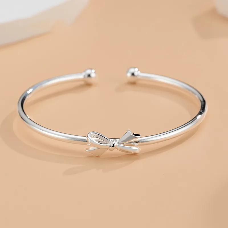 LIPSW 999 Fine Silver Bangles Women's-1