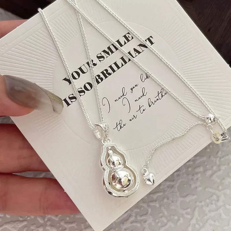 LIPSW S999 Fine Silver Necklaces Women's-1