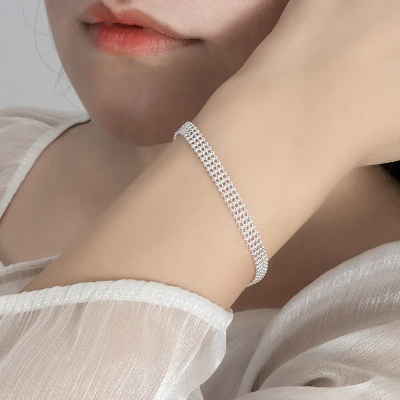 LIPSW S925 Silver Bracelets Women's-4