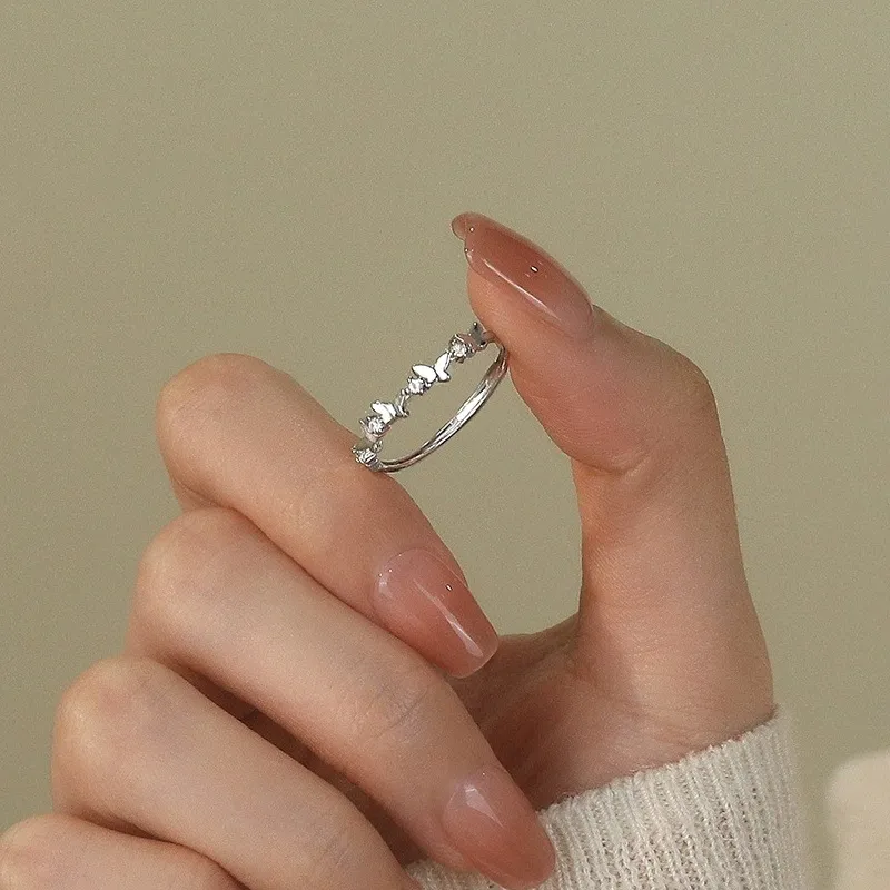 LIPSW 999 Fine Silver Rings Women's-1