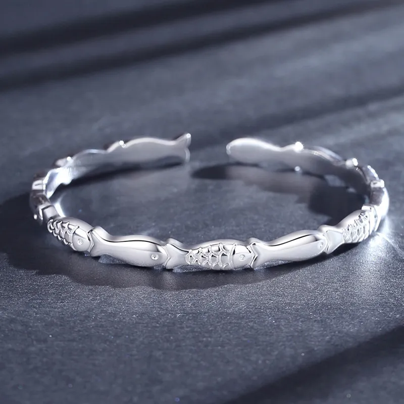 LIPSW 990 Silver Sterling Silver Bracelets Women's-1