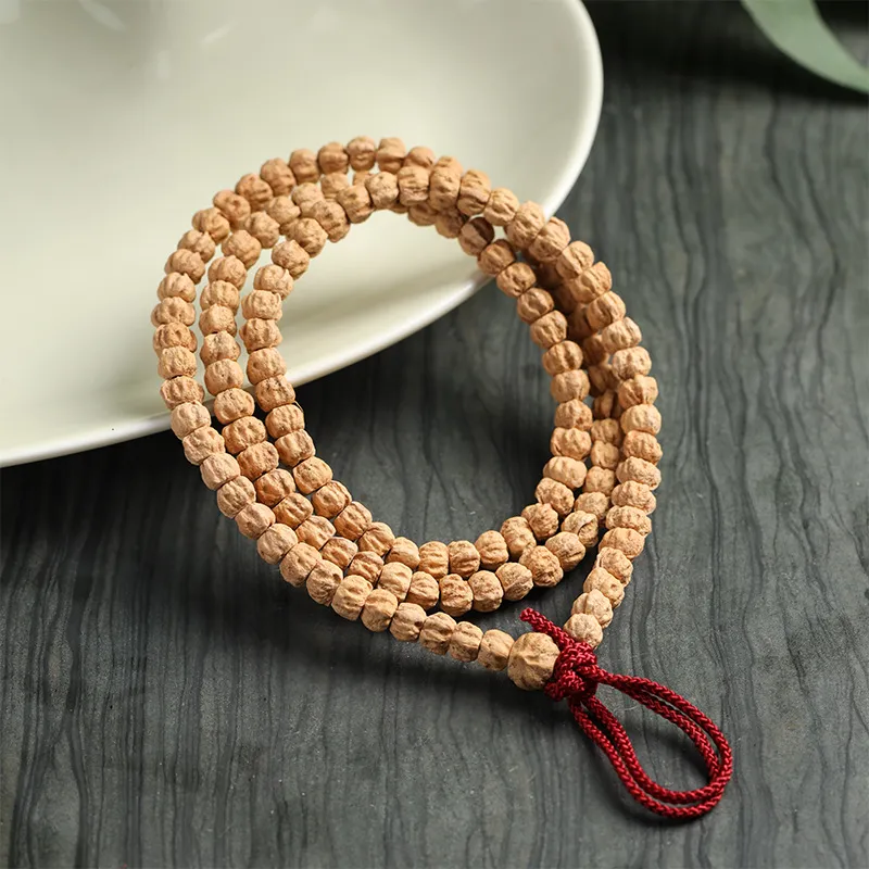 HANCANG Cacumen Platycladi Seeds Bead Chain Unisex-3
