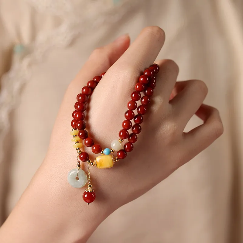 HANCANG Talc Magnesite Bracelets Women's-4
