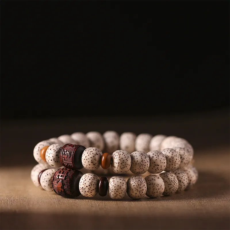 HANCANG Star Moon Bodhi Seeds Bracelets Unisex-4