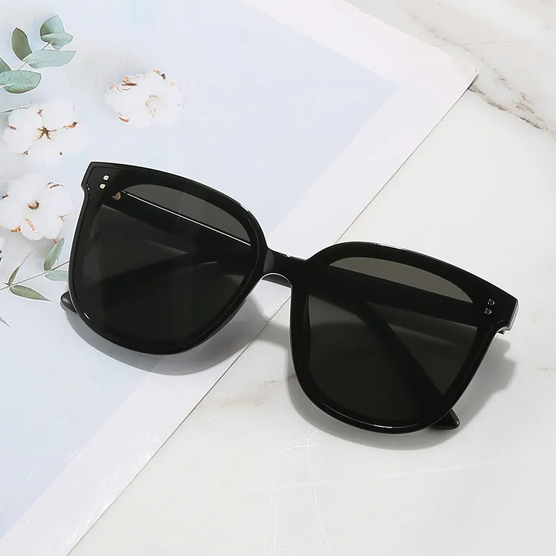 YAWEIKA Plate Frame Square Sunglasses Unisex-3