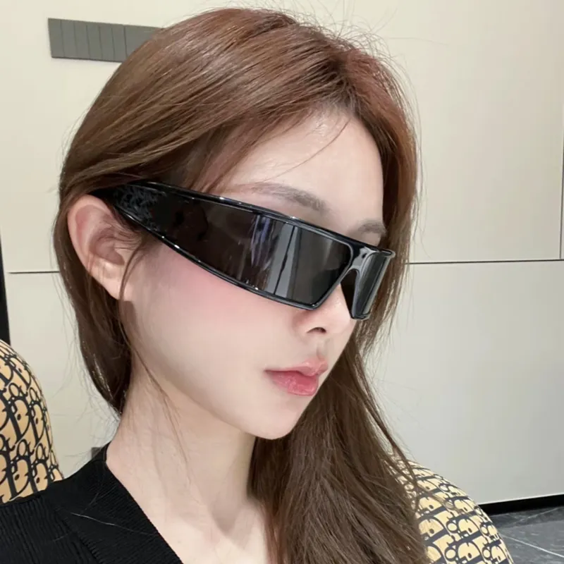 YAWEIKA TR/Memory Plastic Irregular Shape Sunglasses Unisex-1