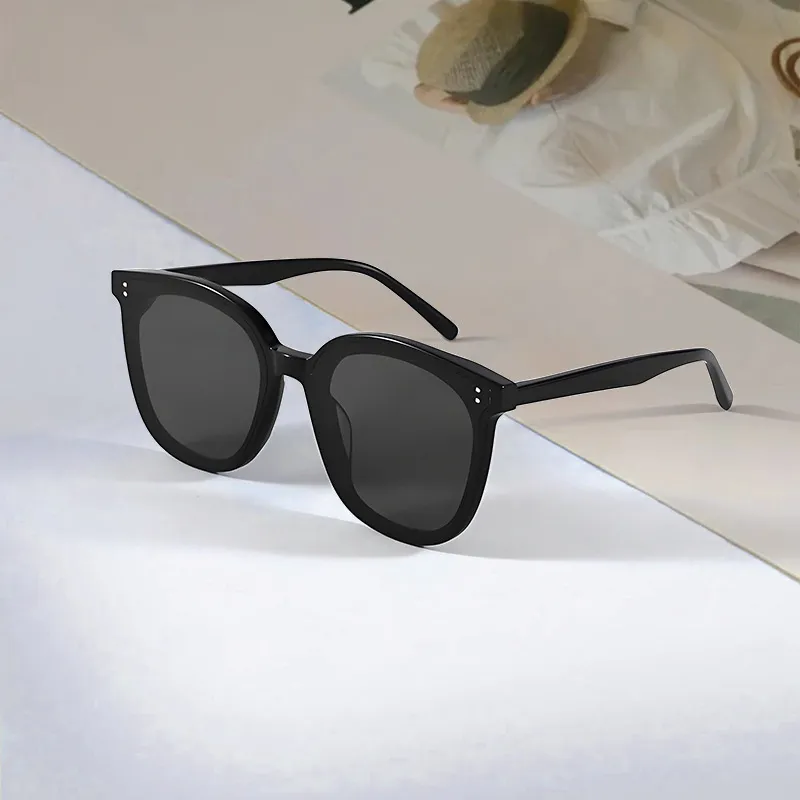 YAWEIKA Plate Frame Square Sunglasses Unisex-2