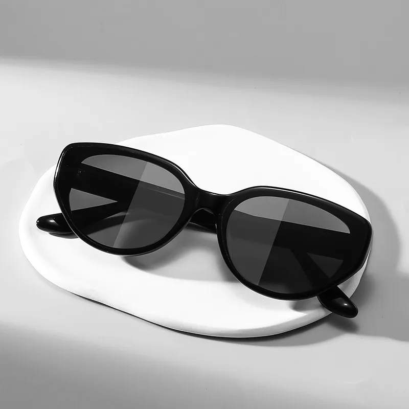 YAWEIKA Plate Frame Irregular Shape Sunglasses Unisex-1