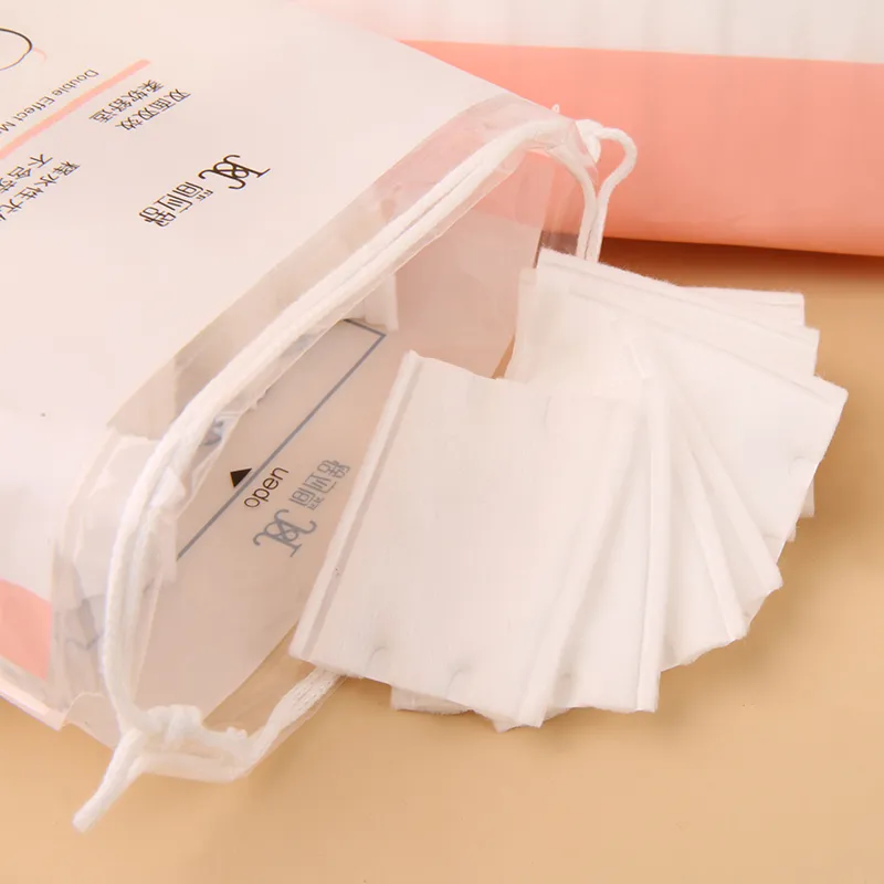 JIANYINGSHU Triple Layer Dual Effect Makeup Cotton Facial Cleansing With Wet Compress 222 Pcs-1