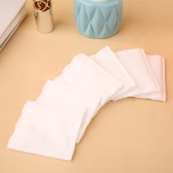 JIANYINGSHU Triple Layer Dual Effect Makeup Cotton Facial Cleansing With Wet Compress 222 Pcs