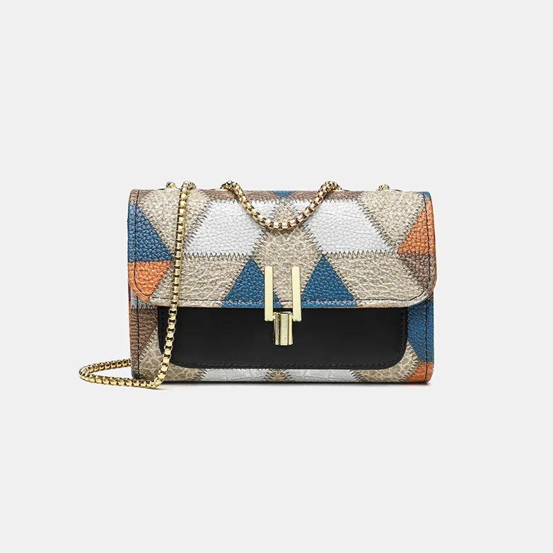 OKEKE PU Crossbody Bag Shoulder Bag Regular Women's Multicolor-1