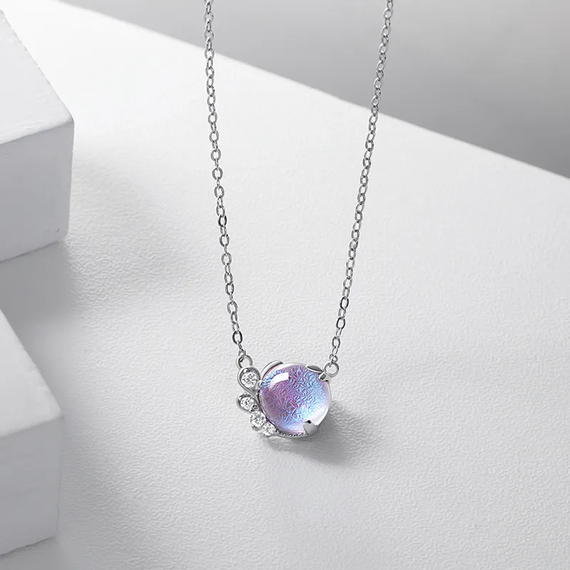 HUAYA 925 Sterling Silver Necklaces Women's Brand New-1
