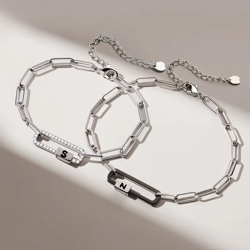 HUAYA Synthetic Cubic Zirconia Bracelets Unisex-1