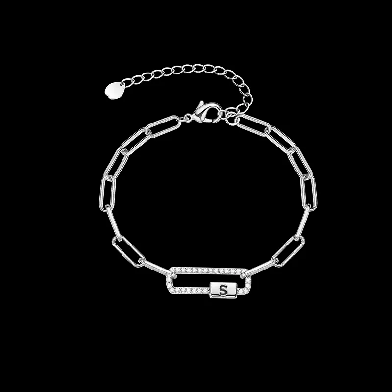 HUAYA Synthetic Cubic Zirconia Bracelets Unisex-3