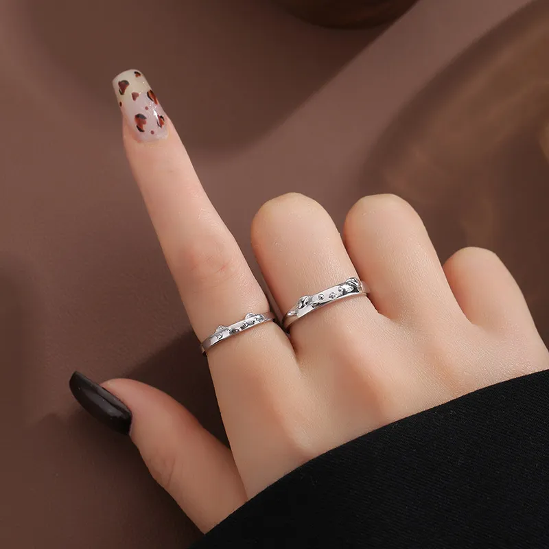 UZIID S999 Fine Silver Rings Unisex-2