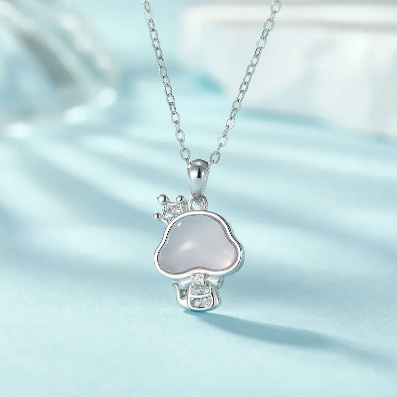 UZIID S925 Silver Necklaces Women's-1