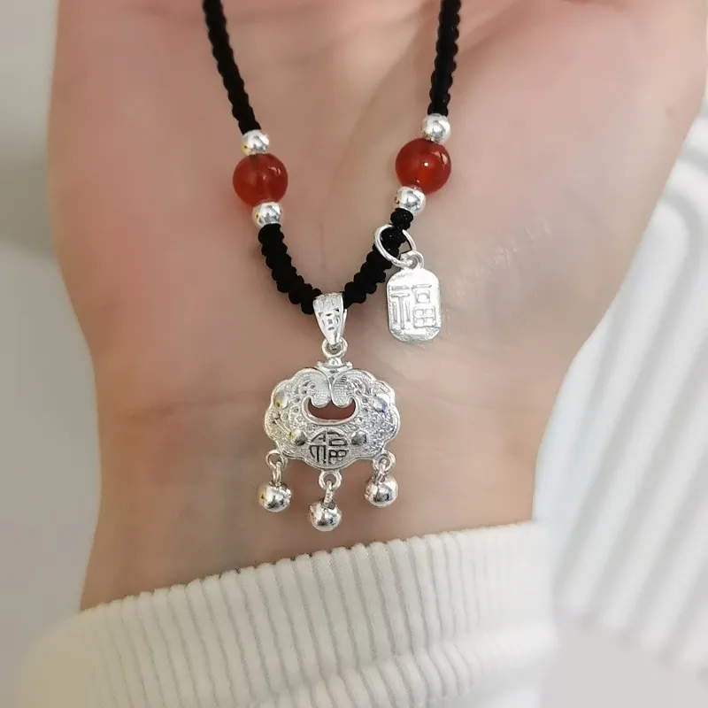 UZIID Sterling Silver Necklaces Unisex-5