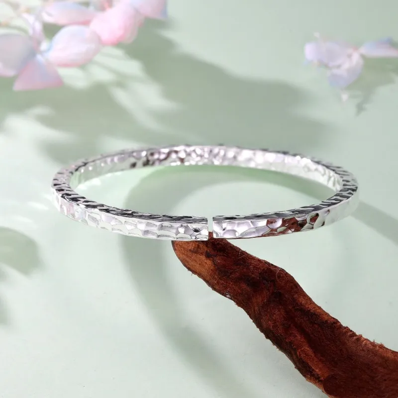 UZIID 999 Fine Silver Sterling Silver Bracelets Women's-2