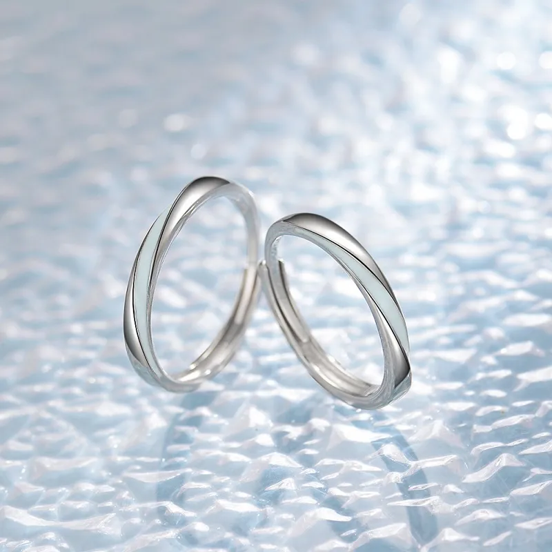 UZIID S925 Sterling Silver Rings Unisex-3