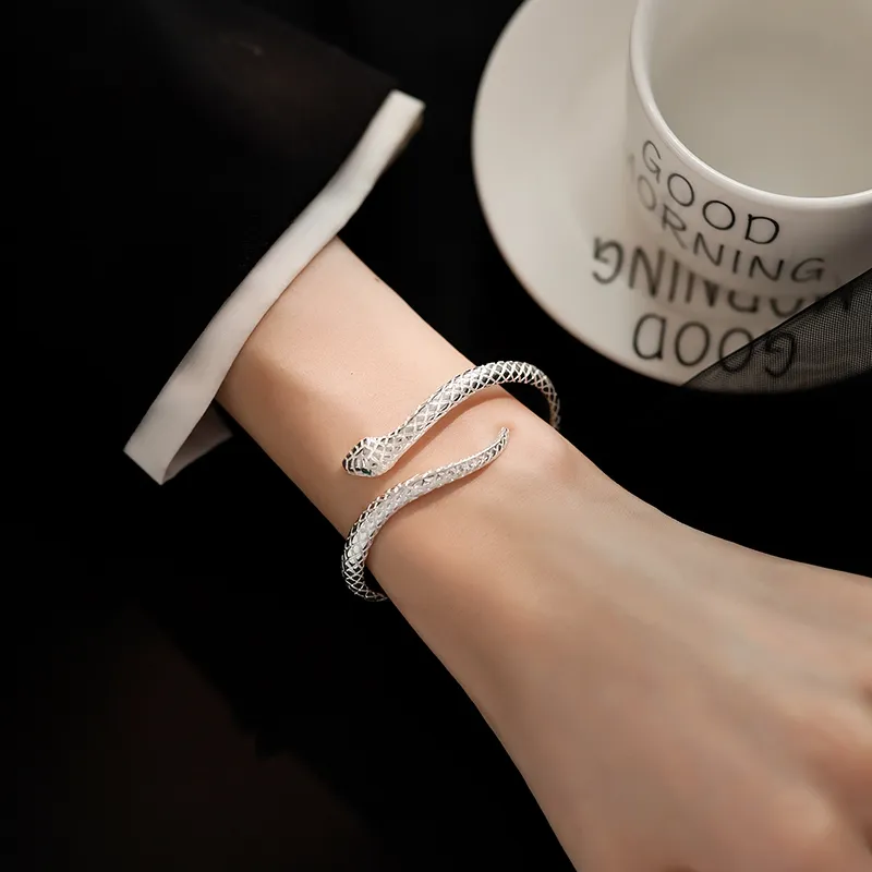 UZIID S999 Fine Silver Sterling Silver Bracelets Women's-5