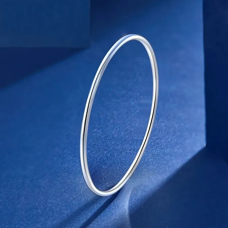 UZIID Sterling Silver Bangles Women's-5