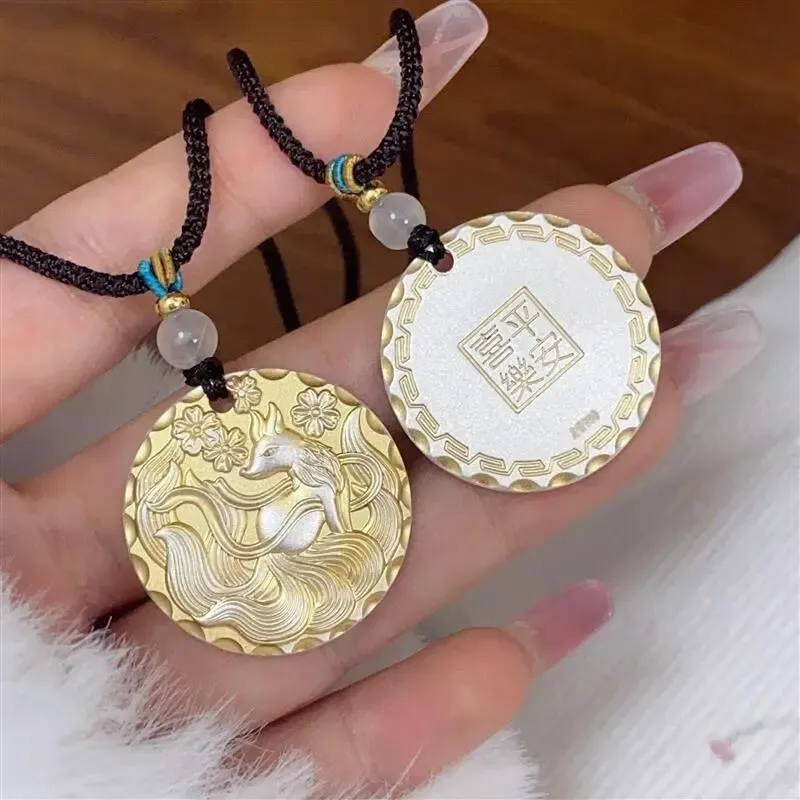 UZIID S999 Fine Silver Necklaces Unisex-6