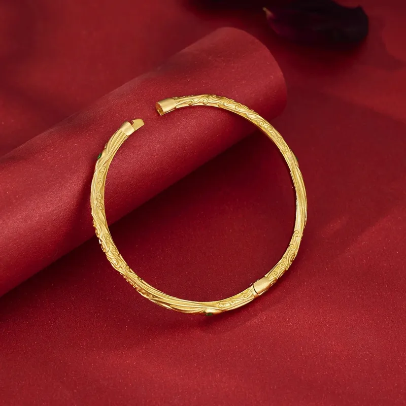 UZIID 925 Sterling Silver Bangles Unisex-3