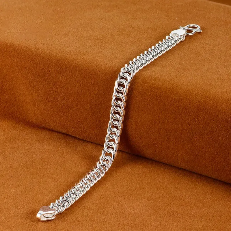 UZIID Sterling Silver Bracelets Unisex-2