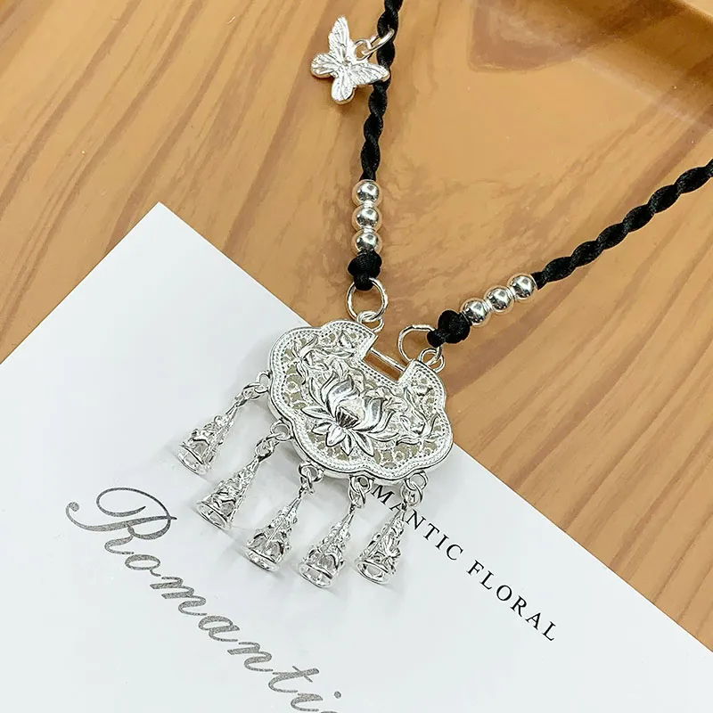 UZIID Sterling Silver Necklaces Women's-7